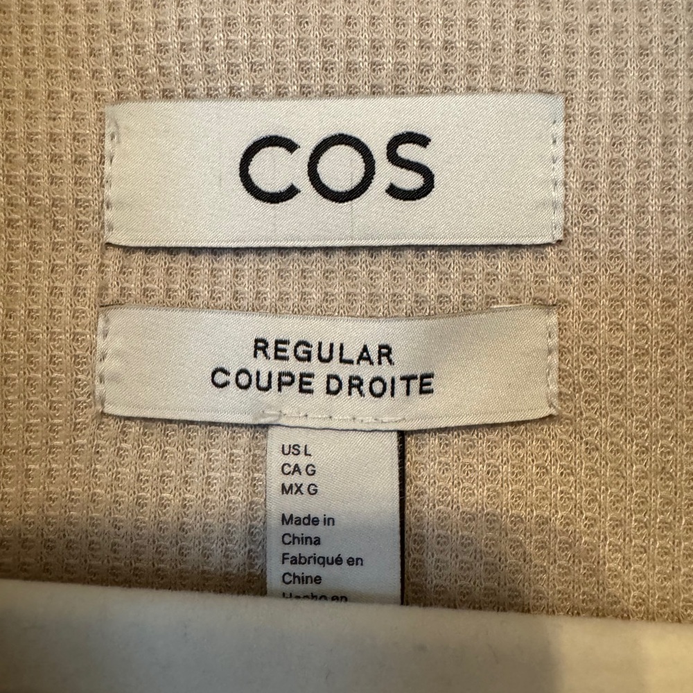 COS Beige Sherpa Jacket - Picture 3 of 5